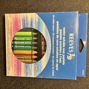 Reeves 24 PC Color Wax Pastels